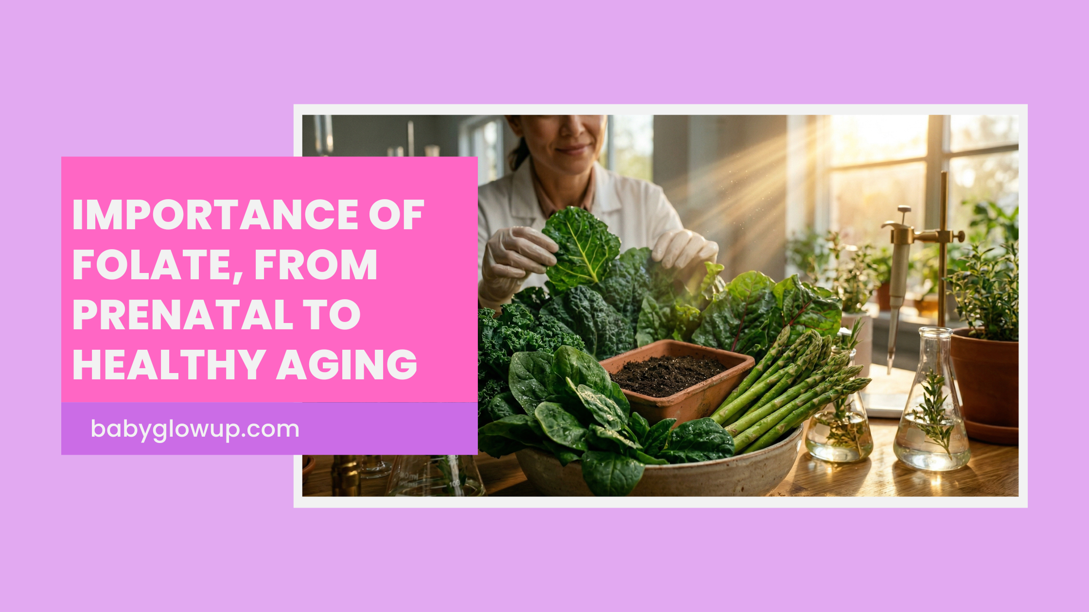 The Importance of Folate, from Prenatal to Healthy Aging: A Nutrient We Can’t Afford to Ignore