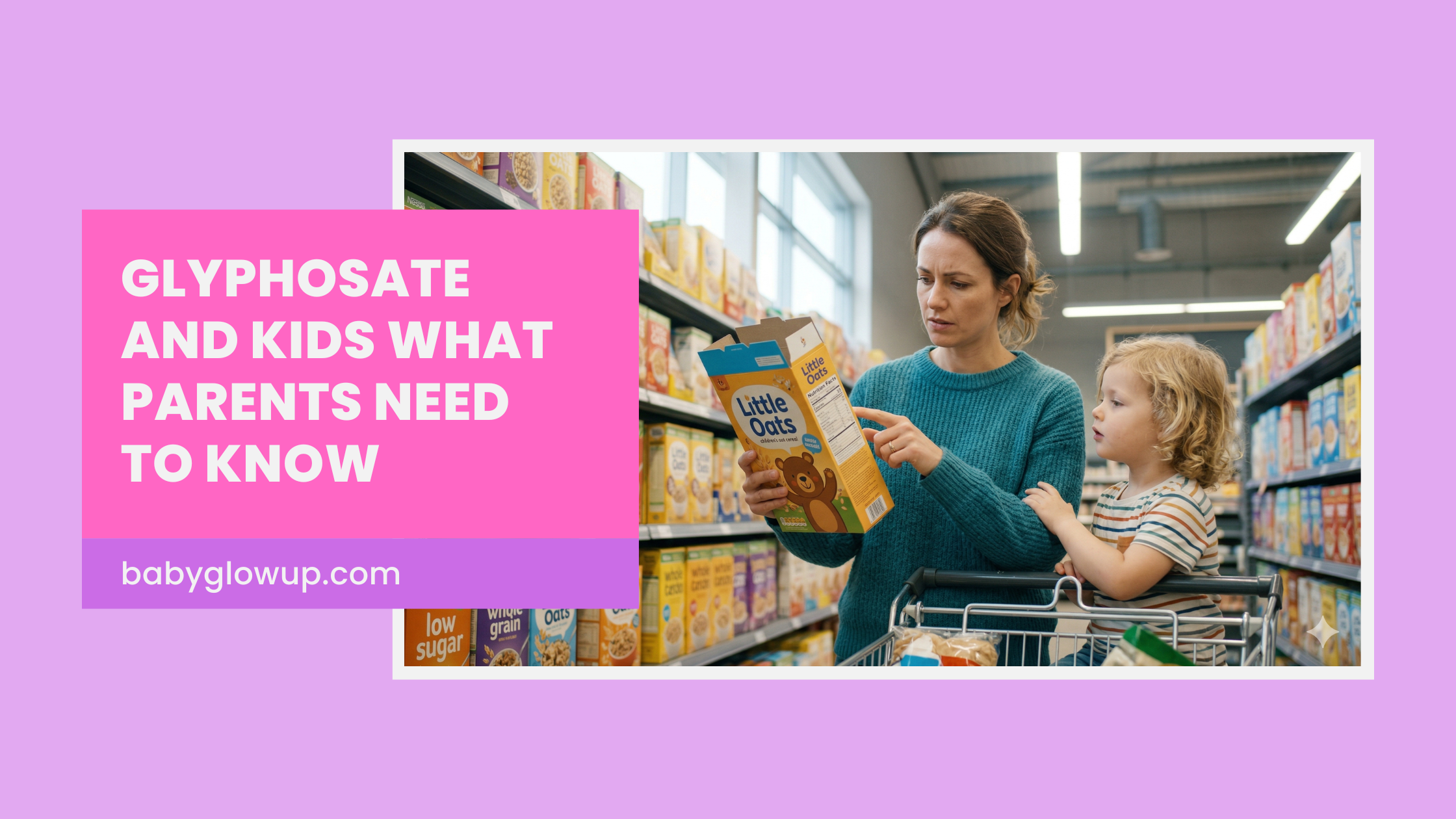 Glyphosate and Kids: What Parents Need to Know